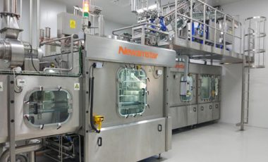 Soufflage – Remplissage – Bouchage Combiblock d’ultra – propre